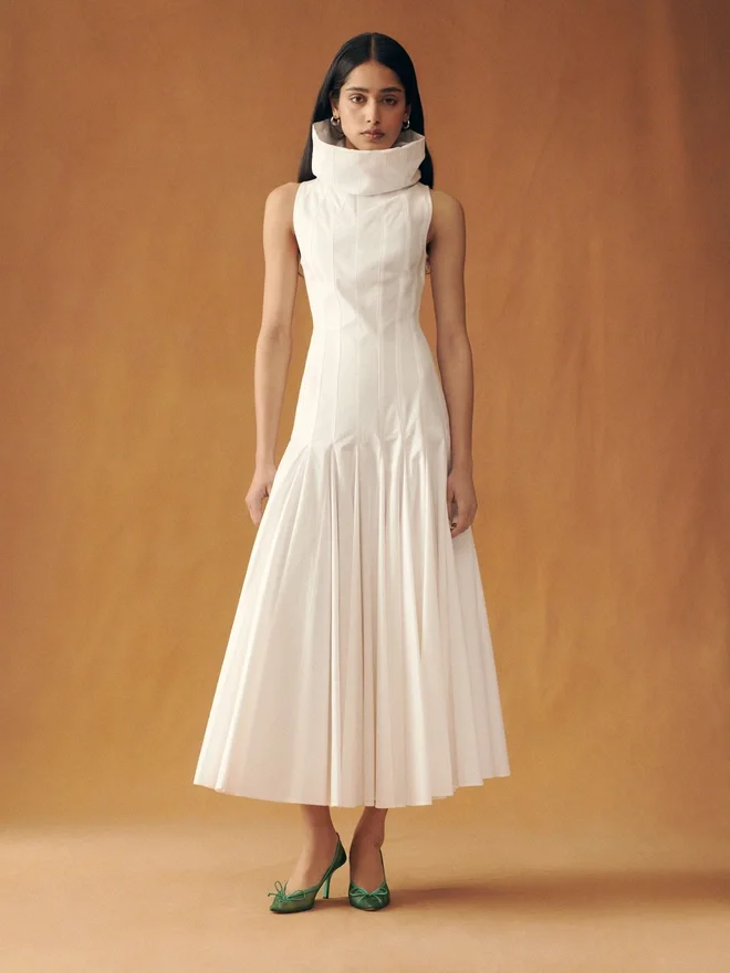 The Triana dress Flared godet dress The Triana dress Flared godet dress