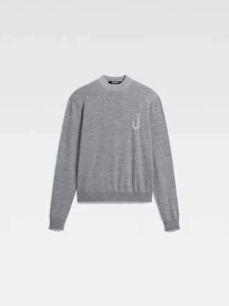 The Tricot knit Fitted monogram sweater