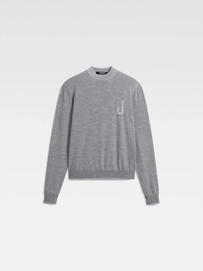 The Tricot knit Fitted monogram sweater The Tricot knit Fitted monogram sweater