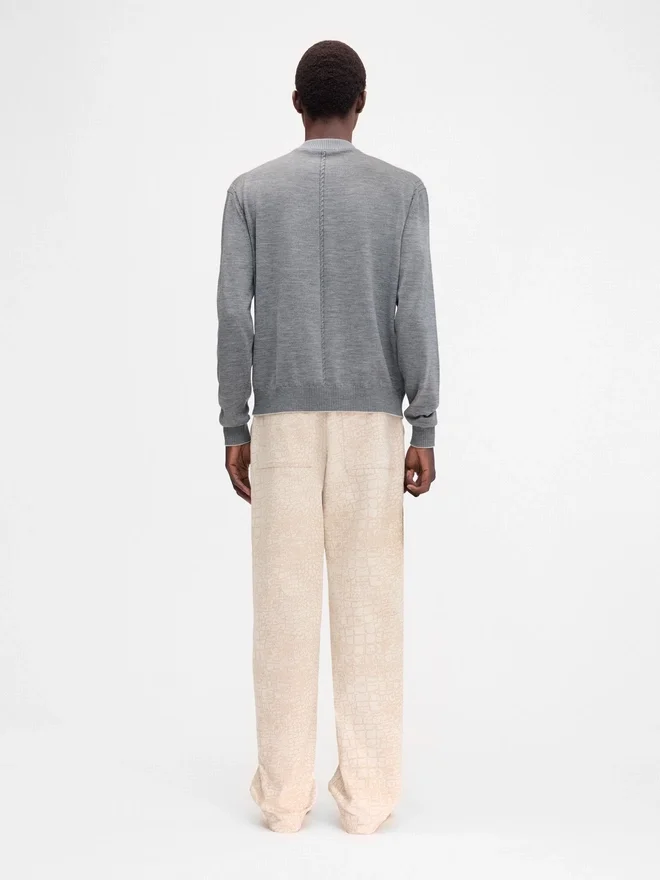 The Tricot knit Fitted monogram sweater The Tricot knit Fitted monogram sweater