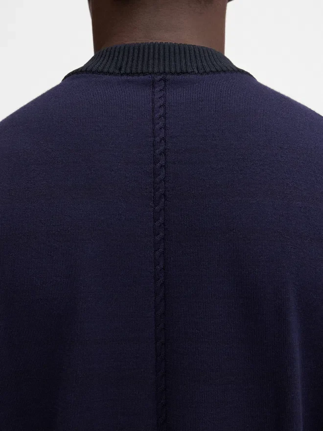 The Tricot knit Fitted monogram sweater The Tricot knit Fitted monogram sweater
