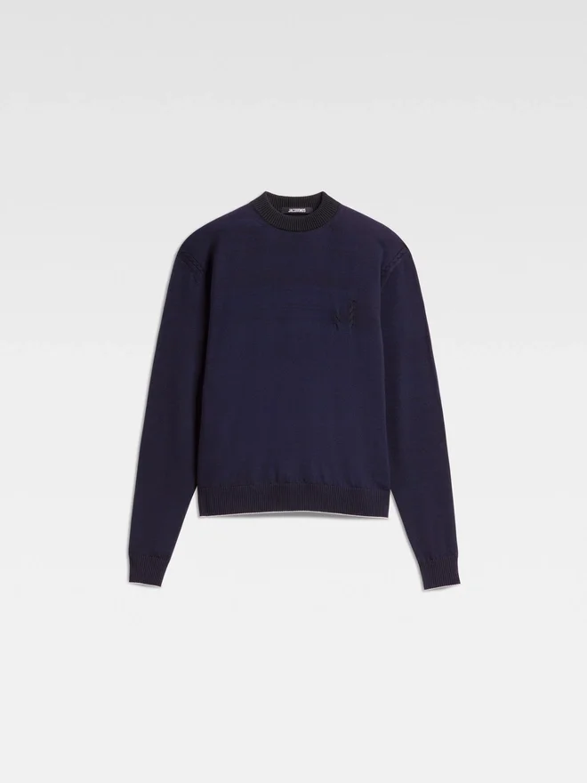 The Tricot knit Fitted monogram sweater The Tricot knit Fitted monogram sweater