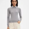 The Tricot knit J logo knit polo The Tricot knit J logo knit polo