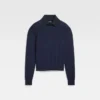 The Tricot knit J logo knit polo The Tricot knit J logo knit polo
