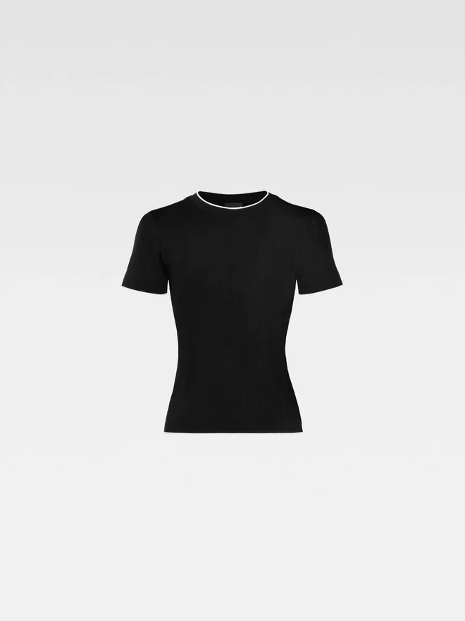 The Tricot t-shirt Asymmetric knit t-shirt The Tricot t-shirt Asymmetric knit t-shirt
