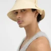The Vela hat Folded raffia bucket hat The Vela hat Folded raffia bucket hat