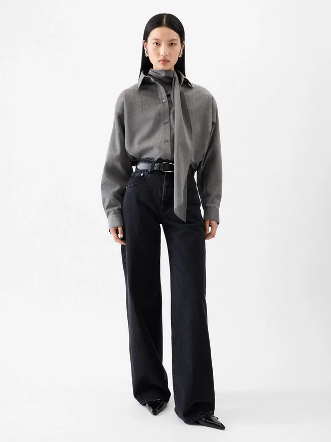 The wide de-Nîmes denim pants Oversized jeans The wide de-Nîmes denim pants Oversized jeans