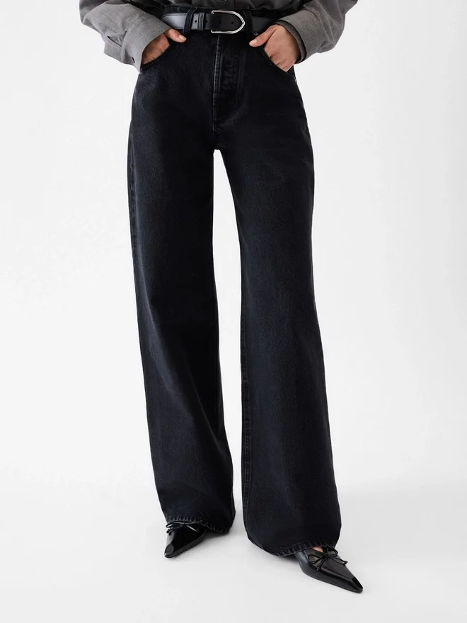 The wide de-Nîmes denim pants Oversized jeans The wide de-Nîmes denim pants Oversized jeans