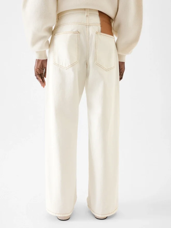 The wide de-Nîmes denim pants Oversized jeans The wide de-Nîmes denim pants Oversized jeans