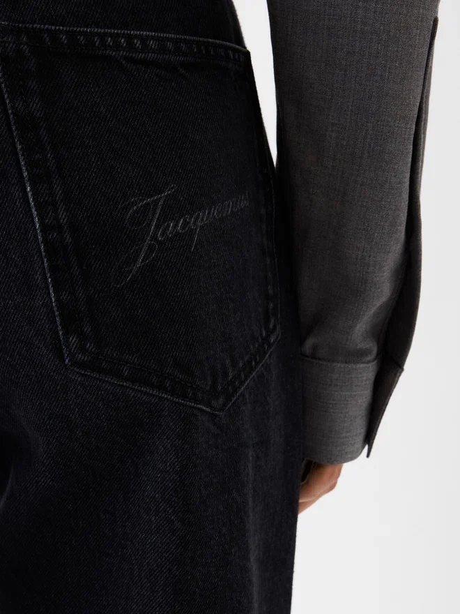 The wide de-Nîmes denim pants Oversized jeans The wide de-Nîmes denim pants Oversized jeans